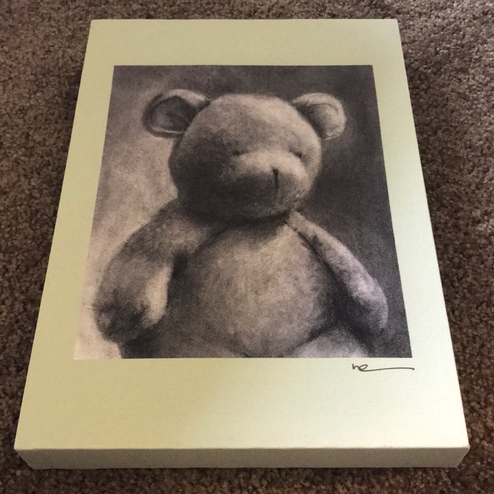 Teddy Bear Canvas Wall Art